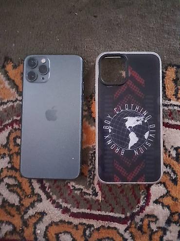 IPhone 11 Pro (цвет Midnight Green) + чехол 256 гм 90 АКБ все радное at lalafo.kg IPhone 11 Pro (цвет Midnight Green) + чехол 256 гм 90 АКБ все радное