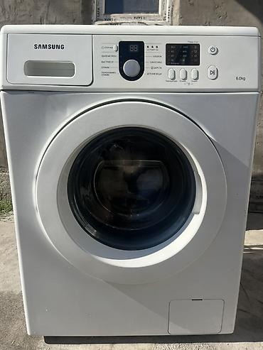 Стиральная машина Samsung, фронтальная загрузка, 6,0 кг. Особенности