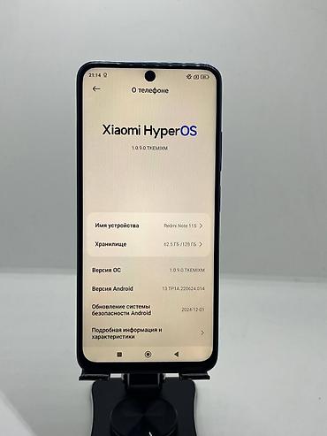 memo cx07: Redmi, Redmi Note 11S, Б/у, 128 ГБ, цвет - Синий, 2 SIM — 3