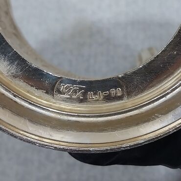 Stəkanlar: Stəkanlar, rəng - Qızılı, 6 ədədli dəst, SSRİ — 15