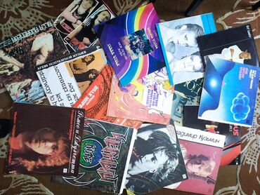 Книги, журналы, CD, DVD: Советские пластинки, разные пластинки по разной цене) от 50 сомов и