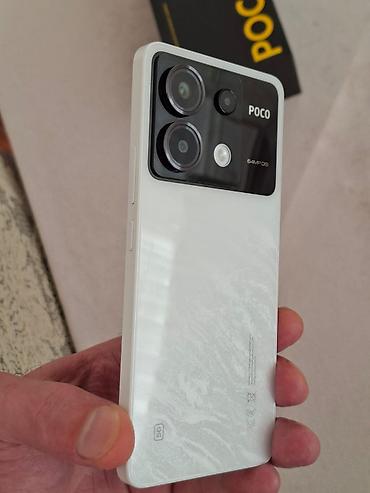 Mobil telefonlar: Poco X6, 256 GB, rəng - Ağ, Sensor — 3