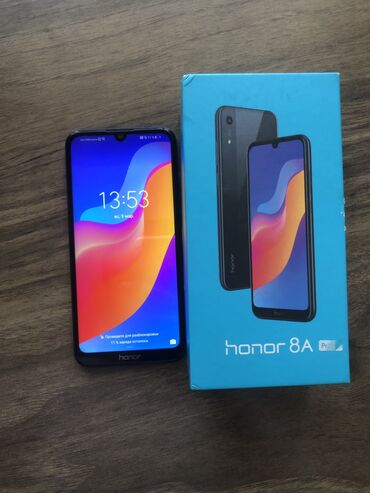 Honor: Honor 8A Prime, 64 GB, rəng - Mavi, Barmaq izi, Face ID