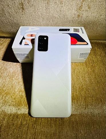 samsung fold 4: Samsung Galaxy A02 S, 32 GB, rəng - Ağ, İki sim kartlı — 1