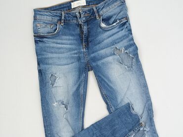 spodnie jeansy z dziurami damskie: Jeansy damskie, Mango, XS