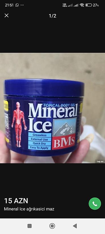minoksidil iran: Iran istehsalı olan Mineral Ice mazi bütün ağrılardan aninda azad — 2