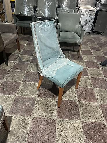 2 el mebel: Qonaq otağı üçün, İşlənmiş, Qatlanmayan, Stul — 5