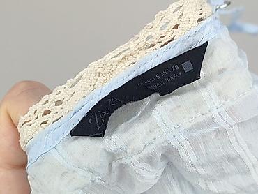 biale sandaly na platformie: Zara, Top damski, rozmiar S — 5