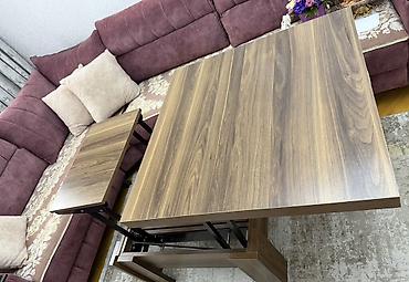 transformer divan: Transformasiya olunan jurnal/çay masası – qaldırılıb genişlənən — 5