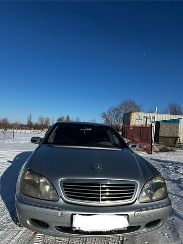 авто кридит бишкек: Mercedes-Benz S-Class: 1999 г., 4.3 л, Типтроник, Бензин, Седан