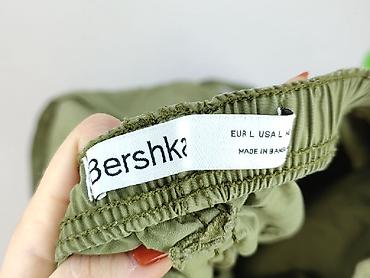 moro cargo: Bershka, Spodnie cargo damskie, rozmiar L — 4