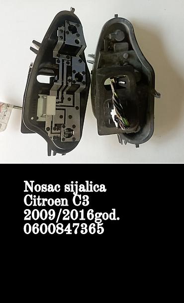dame oglasi: Nosac sijalica za zadnja svetla – Citroen C3 (2009–2016) - Tip: nosač — 1