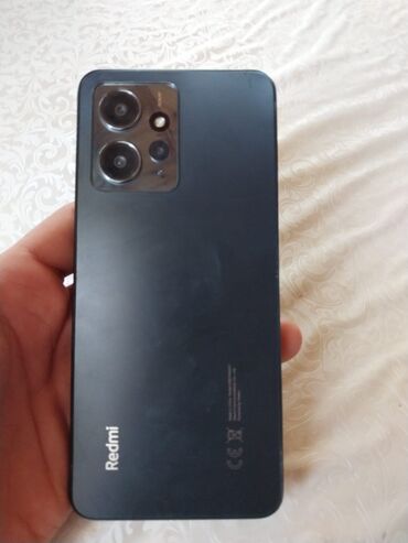 Xiaomi: Xiaomi Redmi Note 12, 128 GB, rəng - Qara, 
 Barmaq izi, İki sim kartlı, Sənədlərlə