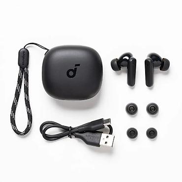 Qulaqcıqlar: Yeni Simsiz (Bluetooth) Qulaqcıqlar, Anker, rəng - Qara — 3