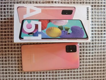 irşad telecom samsung a51: Samsung Galaxy A51, 128 GB, rəng - Çəhrayı