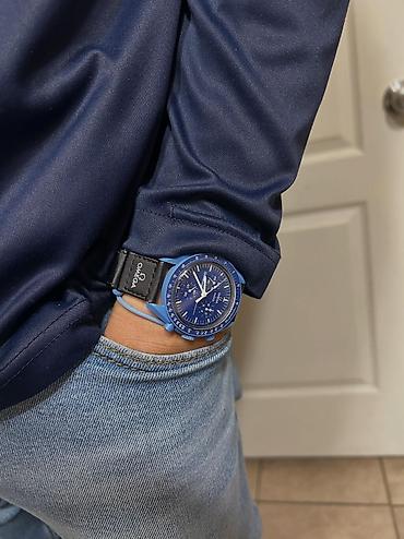 forerunner 965: Omega x Swatch Speedmaster Mission on Earth. • 1:1 исполнение. • — 2