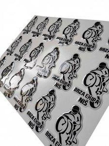 Reklamiranje, štampanje: Izrada REKLAMNIH STIKERA - po vašoj želji - 1187 📌 Opis: Izrada — 2