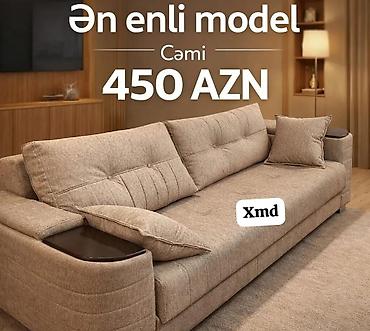divan bu: En enli model divan – cəmi 450 AZN - Geniş ölçülü, rahat oturma — 1