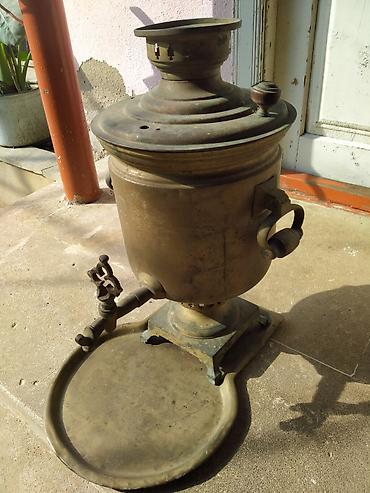 antik samdan: Əntiq əşya mis Samovar 1896- cı ilin. Mis atlıqlı — 4