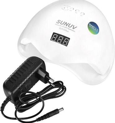 Выпрямители и утюжки: SUNUV markalı, ağ rəngli, UV və LED funksiyalarını birləşdirən dırnaq
