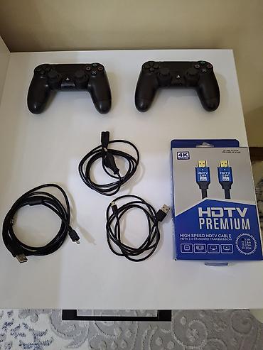 ps4 proşifka: Qeyd: PlayStation 4 ideal vəziyətdədir. Üzərində 2 ədəd təzə pult — 5