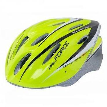 elzett 751: KACIGA FORCE HAL, FLUO-CRNA, S/M | 19 rupa, sadrži beli i crni — 5
