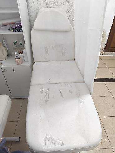 mebel kravat: Kosmetoloji/Pedikür kreslosu - Rəng: ağ - 3 hissəli konstruksiya — 1