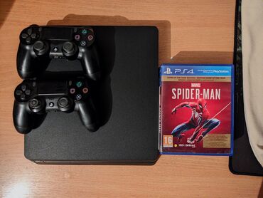 диск человек паук: Продаю PS4 Slim. Состояние отличное, 500гб памяти, не прошитая и не