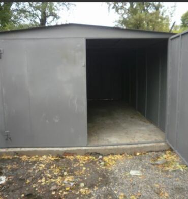 металический гараж: 18 м², Металлический | Смотровая яма, Охрана, Разборной