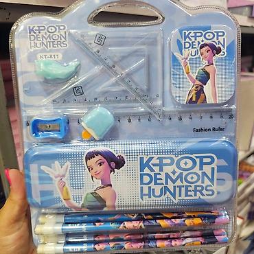 skibidi kamera: K-Pop Demon Hunters školski set sa svim osnovnim priborom za školu i — 3