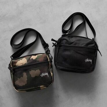 черный платок: Сумки stussy Стильные сумки, идеально подходят к стилям sk8 y2k. За