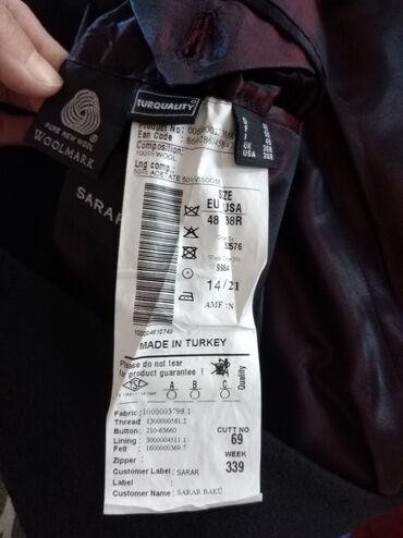 Paltolar: M razmer SARAR palto 1000dollara alinib. 3-4 defe geyilib — 7