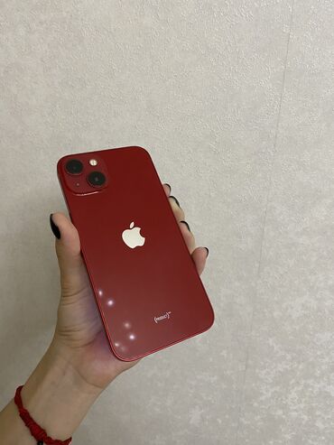 купить карманный вай фай: IPhone 13, Колдонулган, 128 ГБ, Кызыл, 73 %