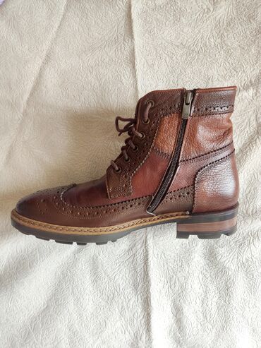 Botinkalar: Məhsul: Türkyə Fabrik istisali. Kişi üçün dəri broq (chelsi) çəkmələr — 2