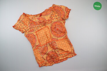 Жіноча блуза з принтом SO, р. XS Довжина: 58 см Довжина рукава: 16