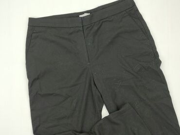 spodenki krótkie materiałowe: Material trousers, H&M, 2XL (EU 44), condition - Good