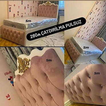 bazalı: Matraslı bazalı tək nəfərlik çarpayı dəsti. Dəstə matras və geniş — 3