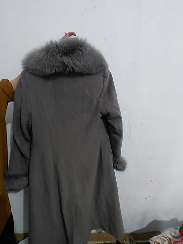 Пальто: Пальто, Классика, Зима, Овечья шерсть, Длинная модель, С утеплителем, S — 4
