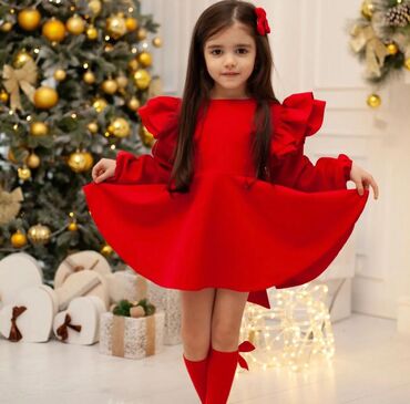 don leon faberlic qiymeti: Детское платье цвет - Красный