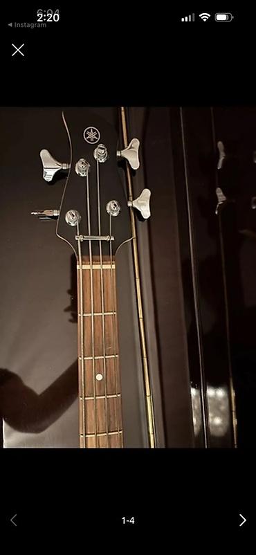 Спорт и хобби: Yamaha 4 simli elektrik bas gitar - Brend/model: Yamaha ( - Korpus — 4