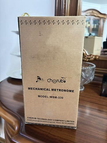 ritmler: Cherub WSM-330 mexaniki metronom - Model: WSM-330 - Növ: Tam — 1