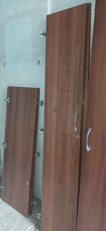 qoz taxta: Mebel qapıları – laminat/MDFlam materialdan, qoz (valnöt) fakturalı