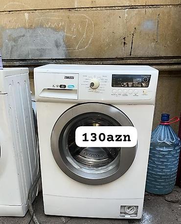 zanussi: Zanussi ön yükləməli paltaryuyan maşın - Ön yükləmə, iri dairəvi şüşə — 1