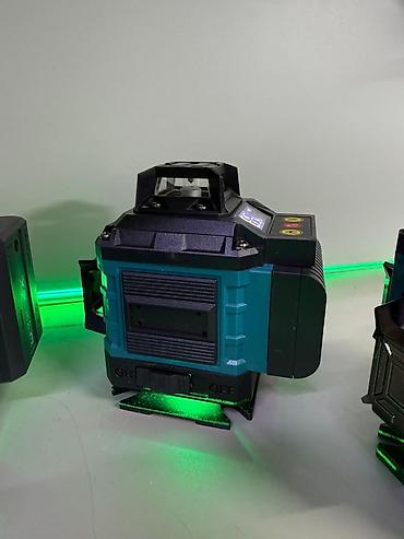 наборы кулуч: Лазерные уровни 360° (зеленый луч), линейка моделей для — 8