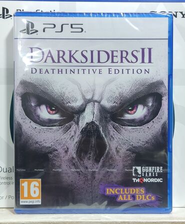 Oyun diskləri və kartricləri: Playstation 5 üçün darksiders 2 oyun diski. Tam yeni, original