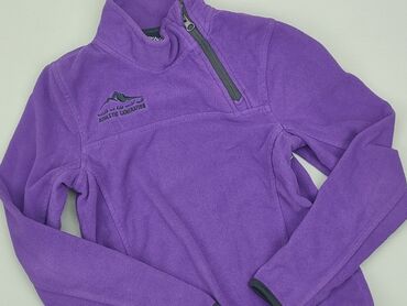 miętowy sweterek rozpinany: Sweatshirt, Crivit Sports, 8 years, 122-128 cm, condition - Very good