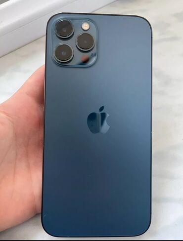 Apple iPhone: IPhone 12 Pro Max, 128 GB, Pacific Blue, Face ID