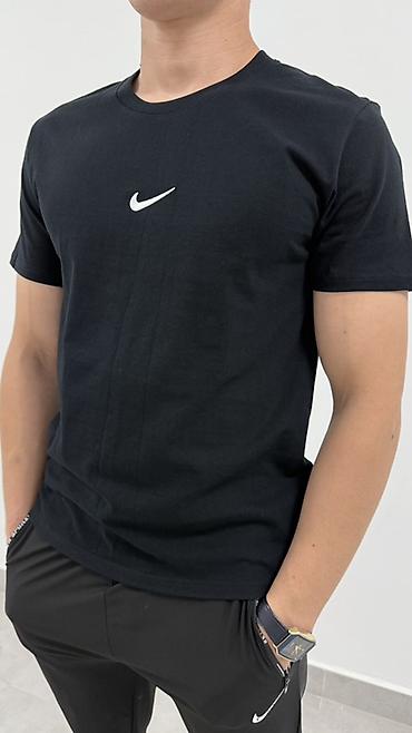 найк: Мужская футболка, M, L, XL, Nike, Новый, цвет - Коричневый, Самовывоз, Бесплатная доставка, Платная доставка — 4