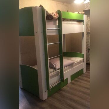 двухэтажная кровать: Oğlan və qız üçün, İşlənmiş, Çarpayı