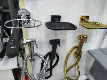 бак для летнего душа: Hamam/Tualet aksesuarları dəsti - Bidet duşları (şlanqlı əl duşu) – 3